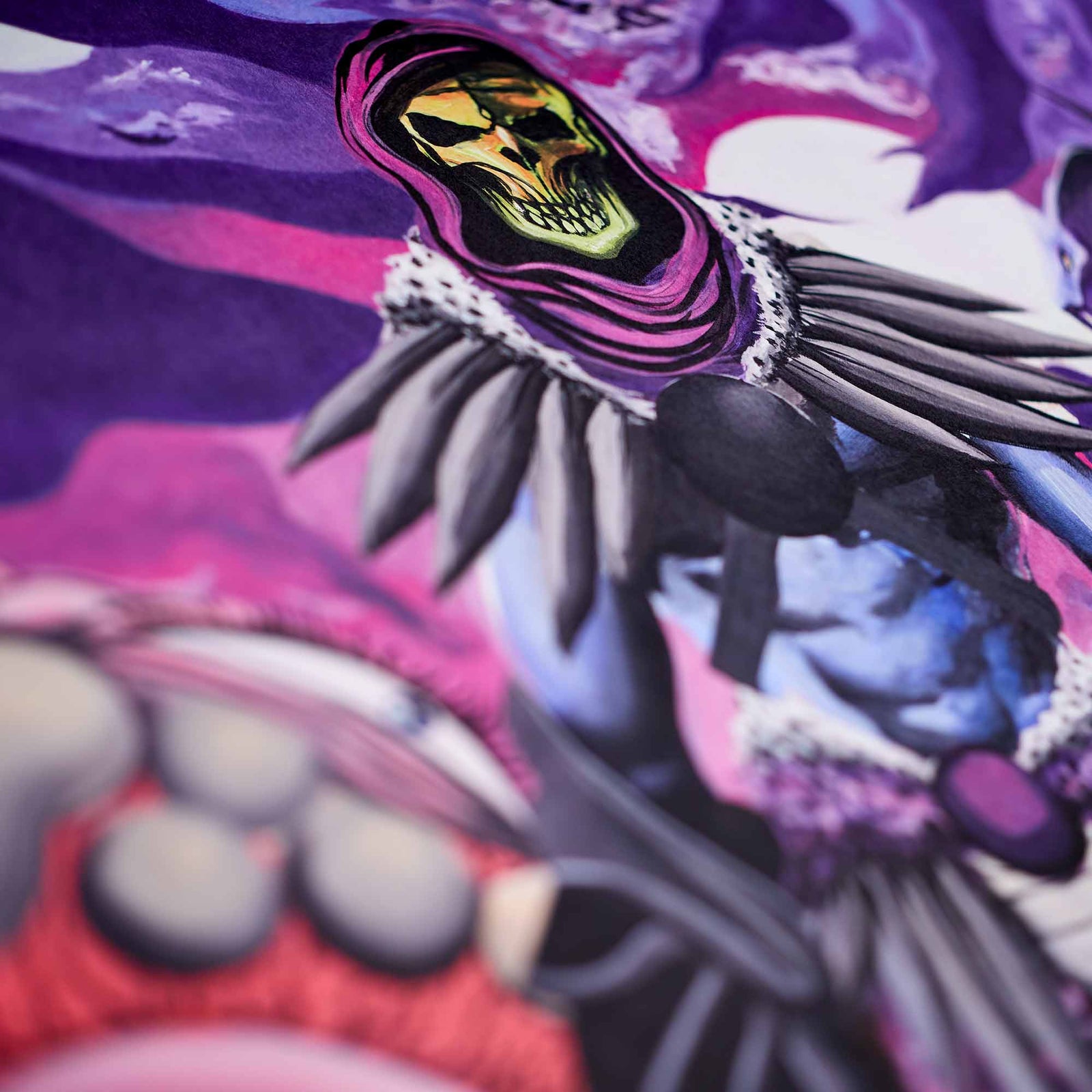 Gianni Lee X Skeletor Artist Print