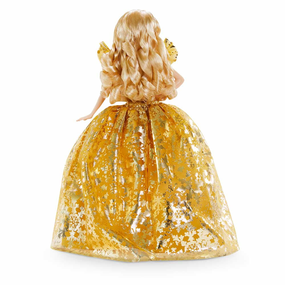 2020 Holiday Barbie Doll, Blonde Long Hair