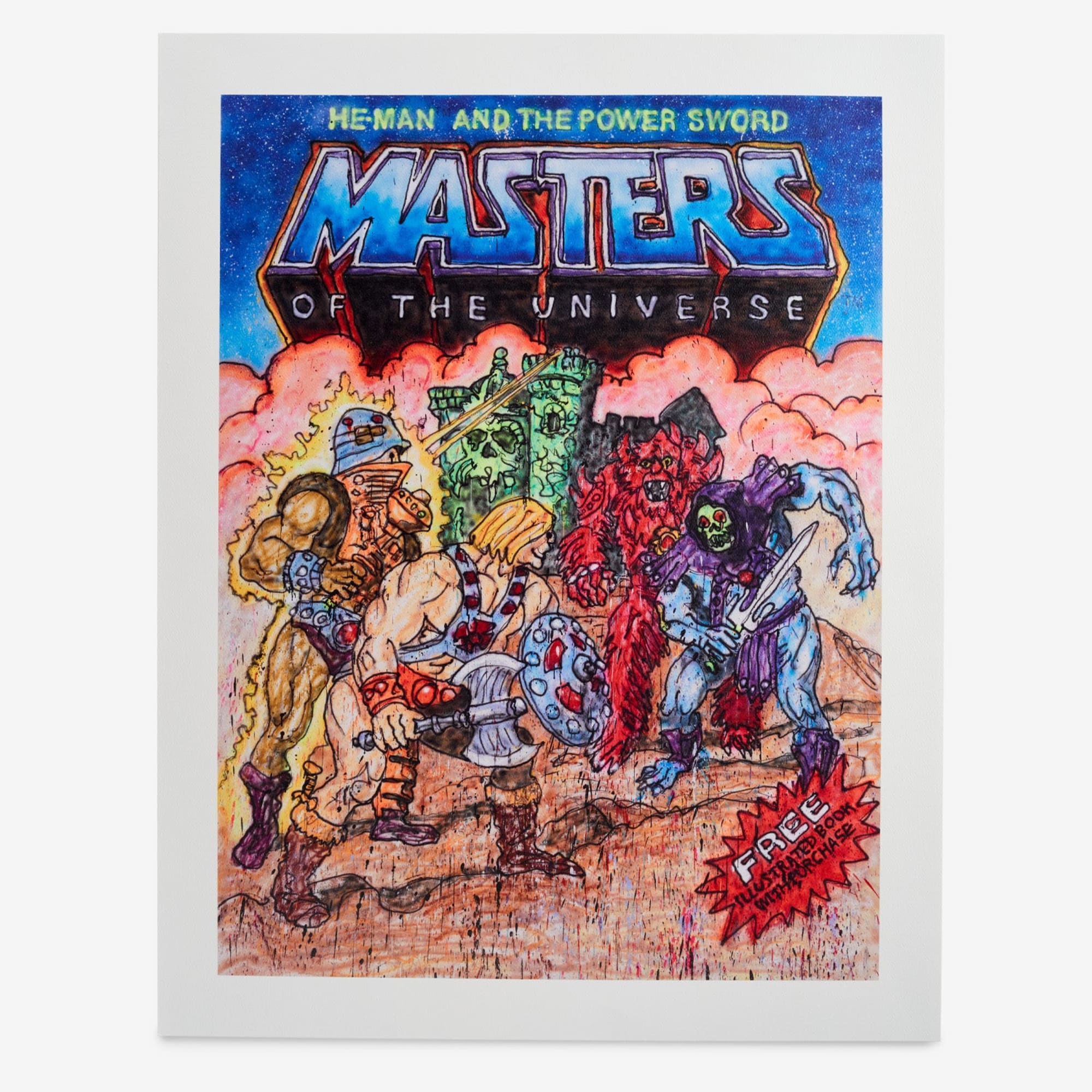 Madsaki Masters of the Universe Power Sword Art Print