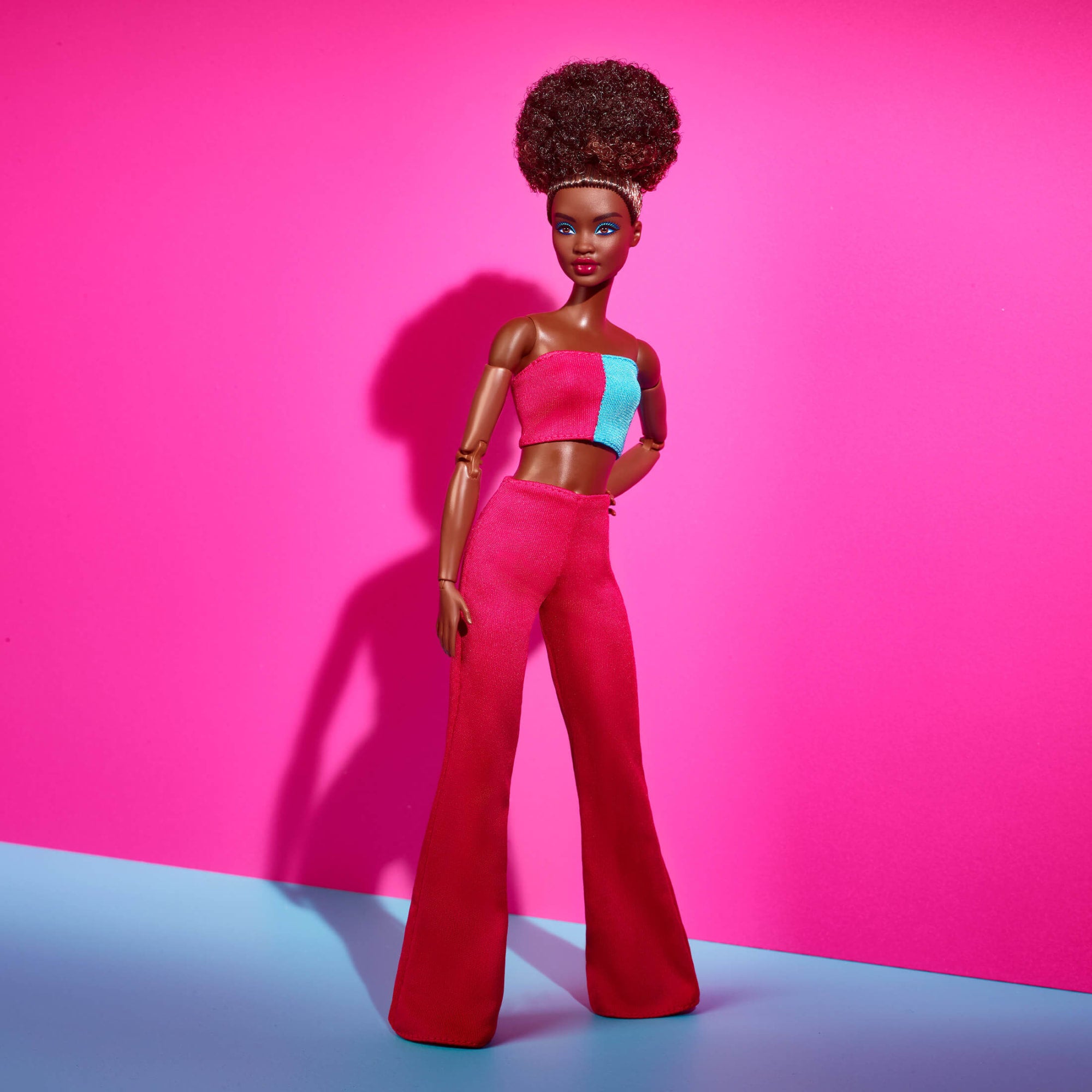 Barbie Looks Ken Doll (Buff Body, Curly Brunette Hair) – Mattel Creations