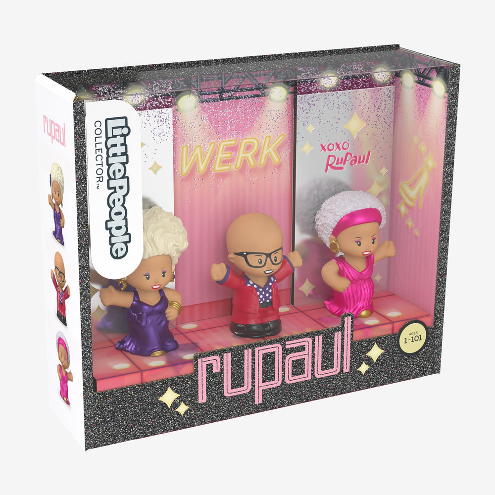 Little People Collector Rupaul Special Edition Figure Set Mattel