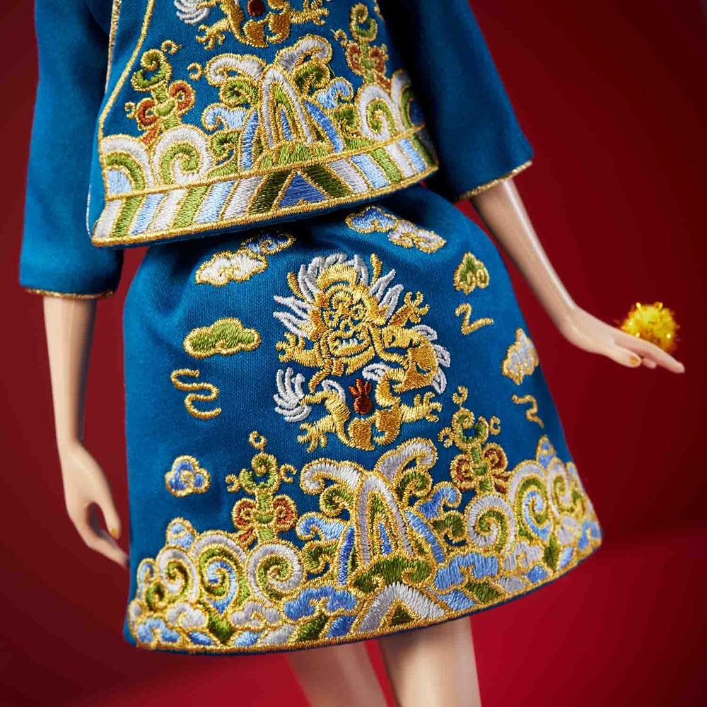 2023 Barbie Lunar New Year Doll Designed by Guo Pei