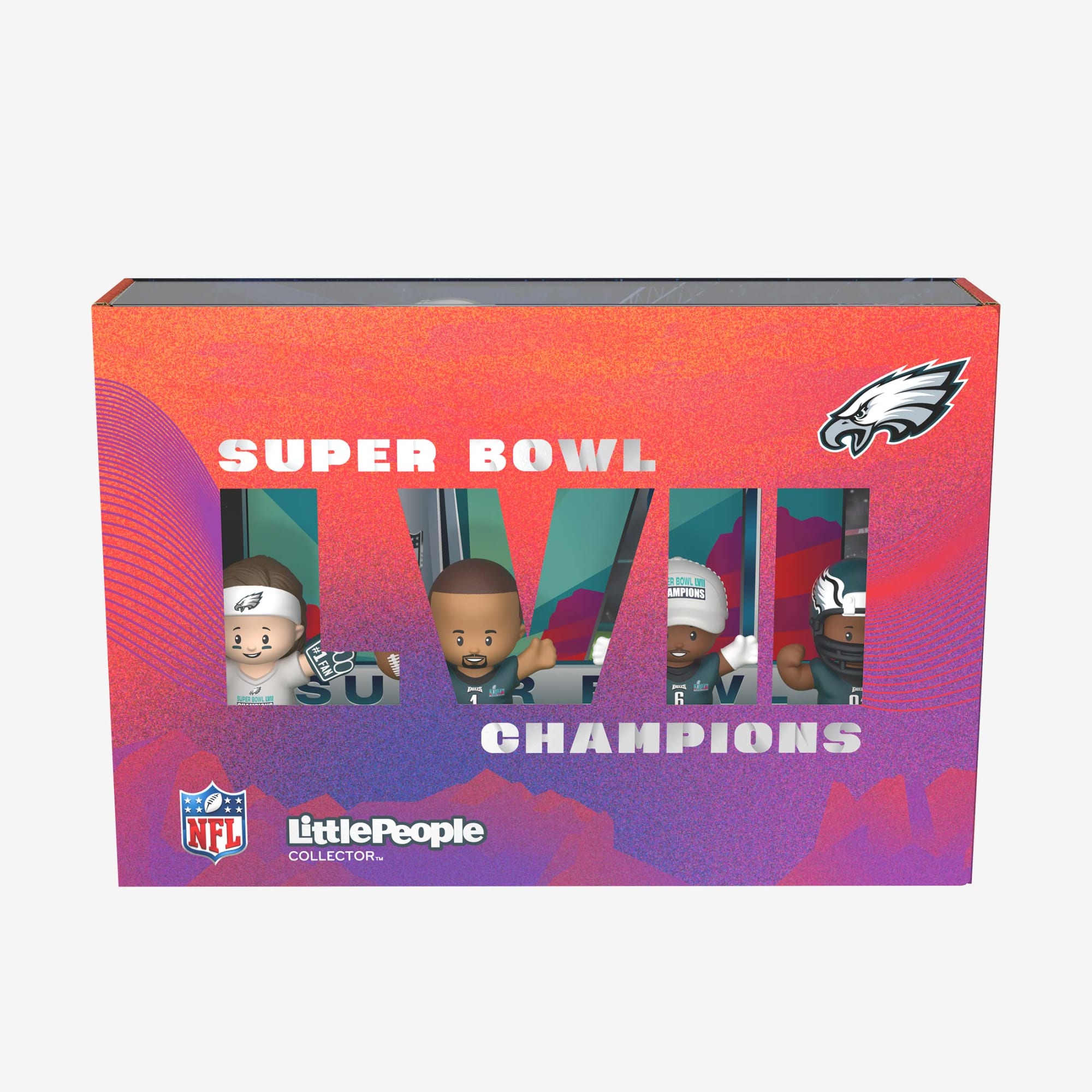 Little People Collector Super Bowl LVII Champions Set Philadelphia Eagles