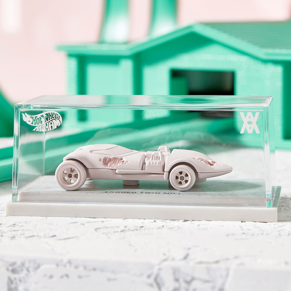 Hot Wheels x Daniel Arsham Eroded Twin Mill | Mattel Creations