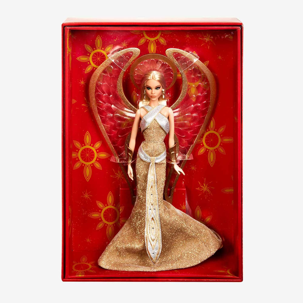 Bob Mackie Barbie Holiday Angel Doll