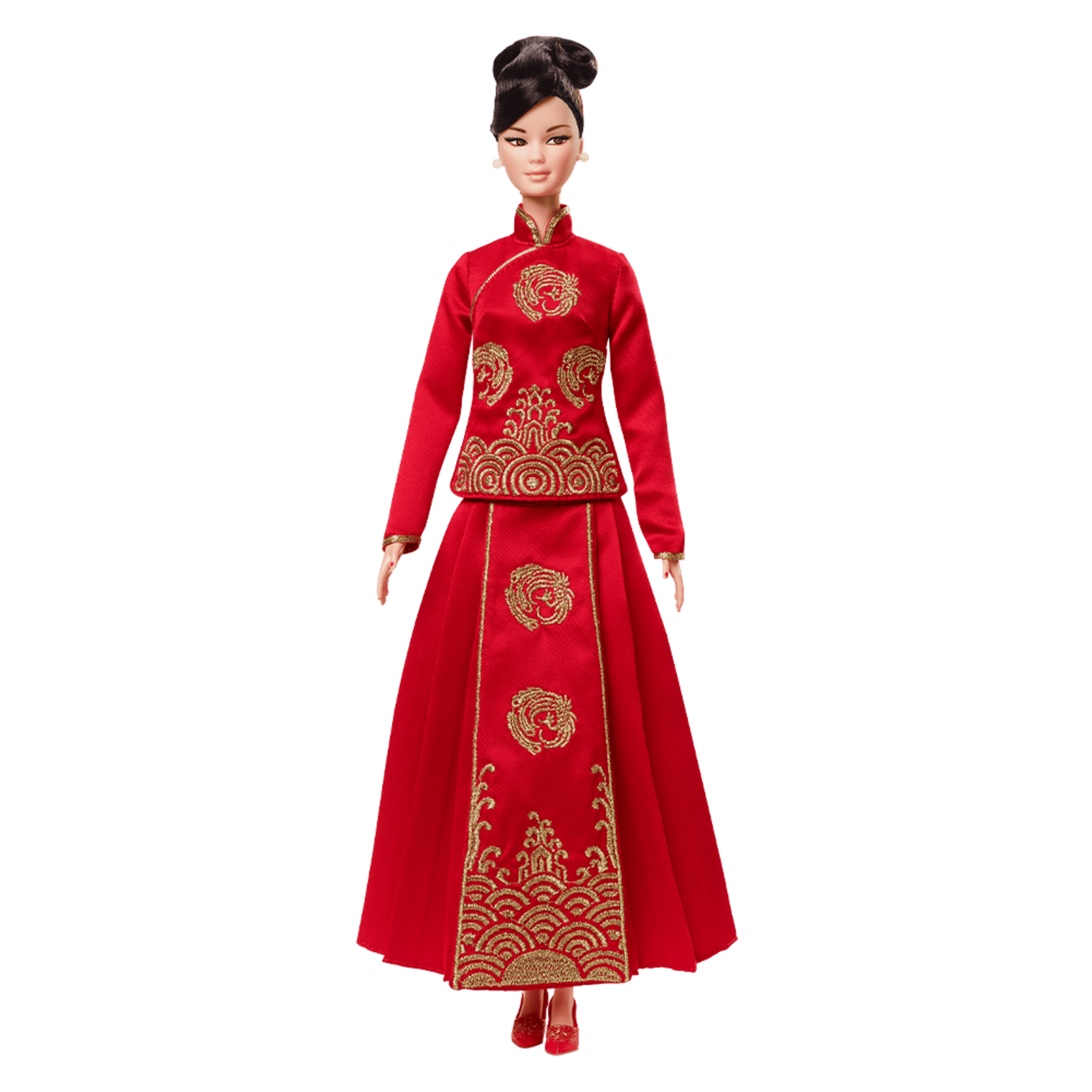 Barbie　バービー　チャイナドレス China dress 春節 Barbie Lunar New Year Collectible Doll Designed by Guo Pei