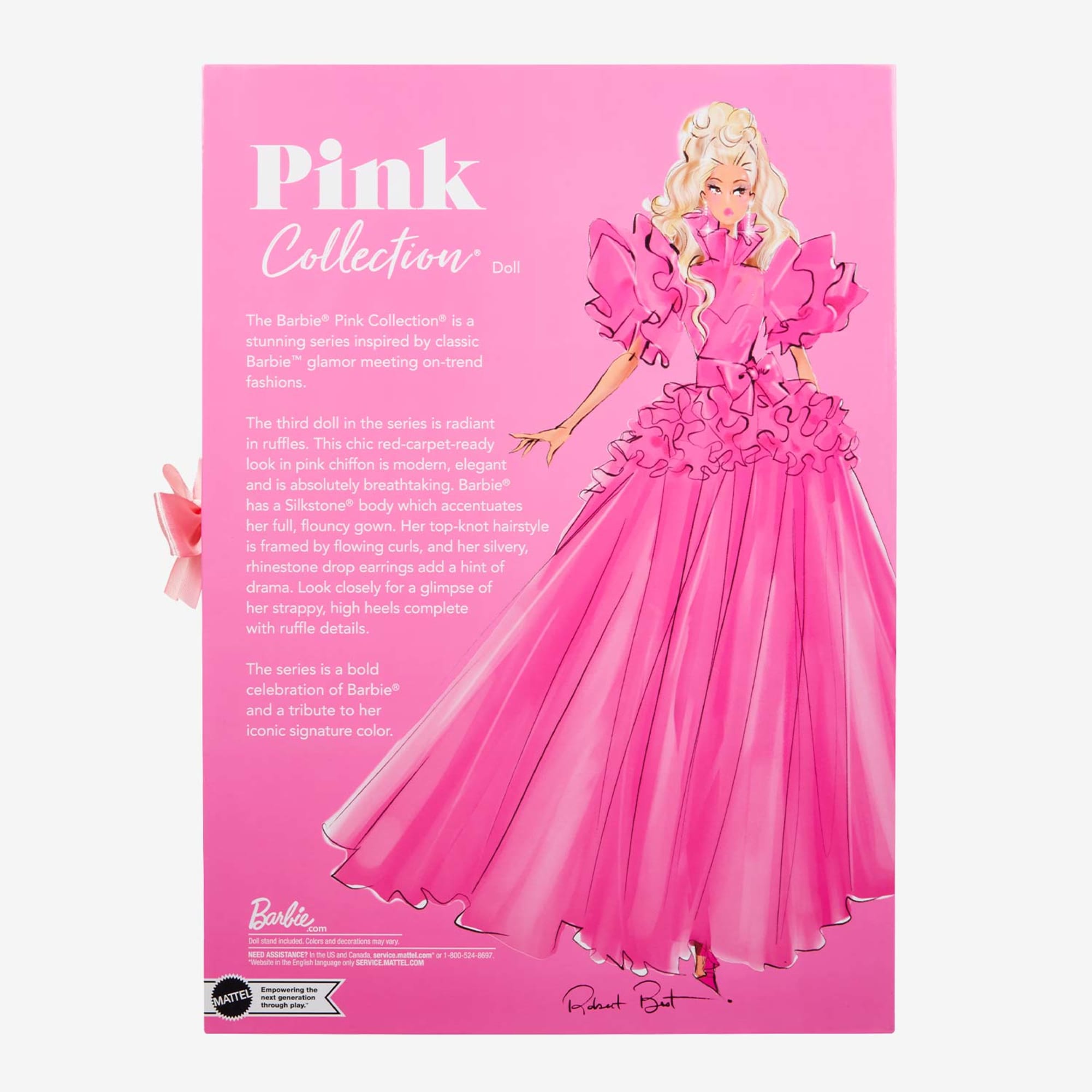 Barbie Pink Tailored Double Loop Velvet Bows – Shop Bonnie Bee