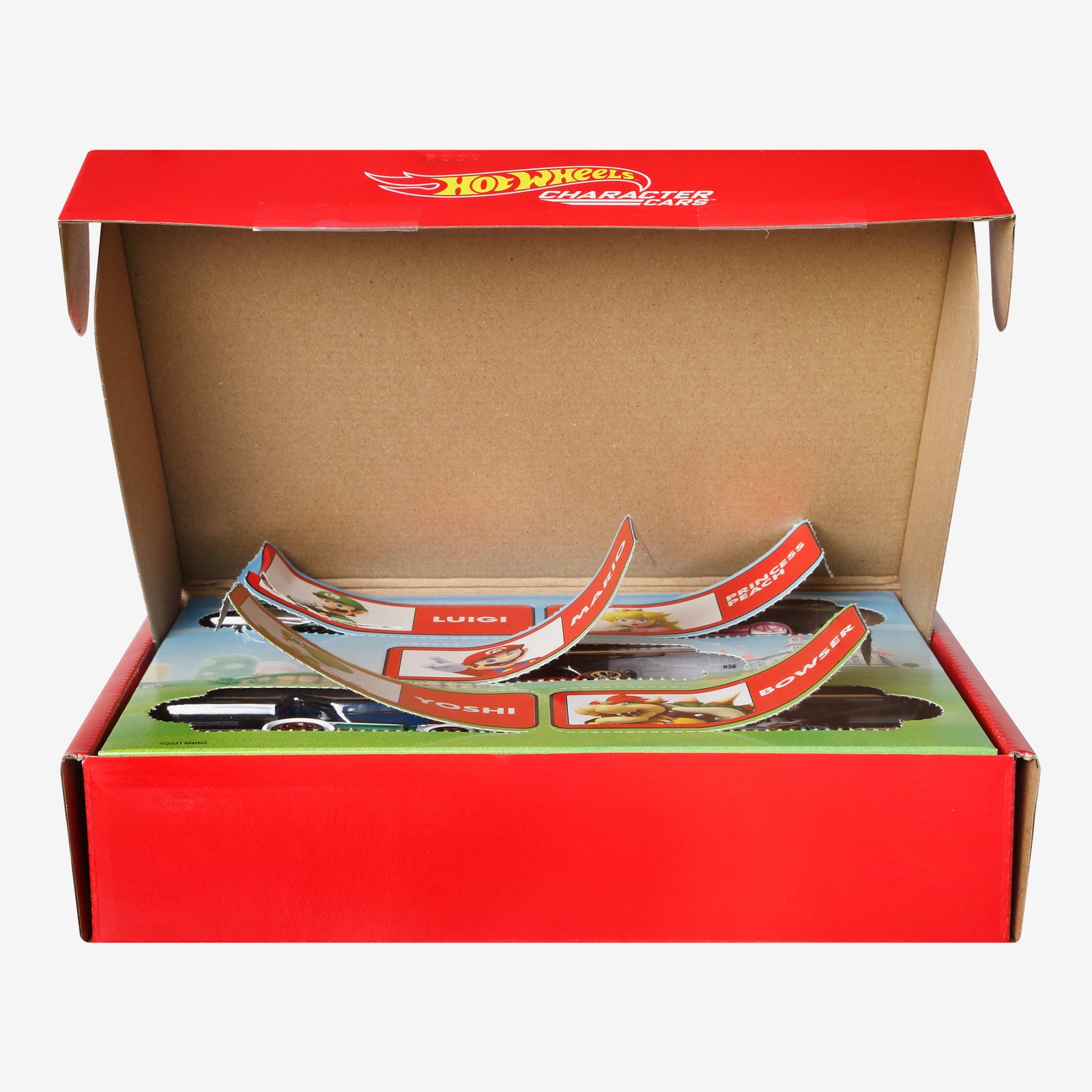 Hot Wheels Super Mario Character Cars 5-Pack