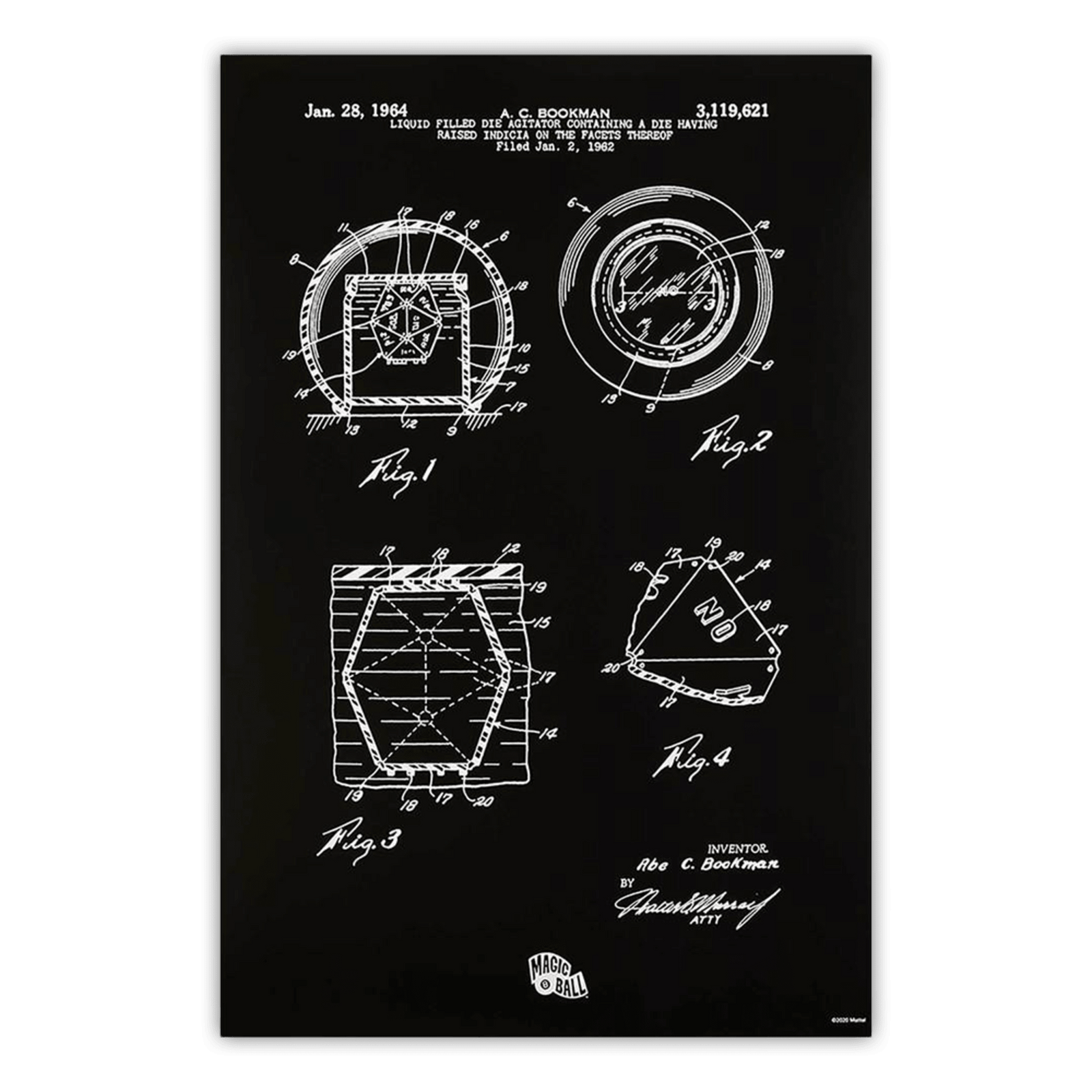 Art of Engineering Magic 8 Ball Print