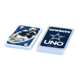 UNO Fandom NFL Dallas Cowboys Game Deck