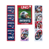 UNO Fandom NFL New England Patriots Game Deck