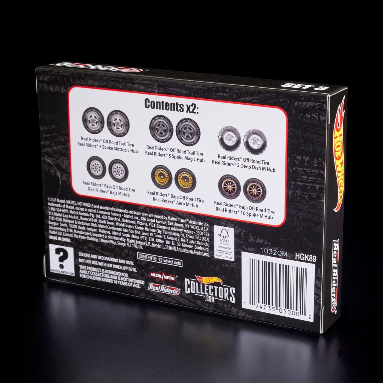 RLC Exclusive Real Riders Wheels Pack - Set 3