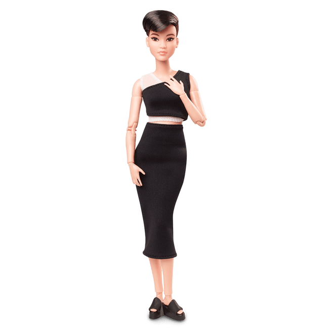 Barbie Looks Doll (Petite, Brunette Pixie Cut)