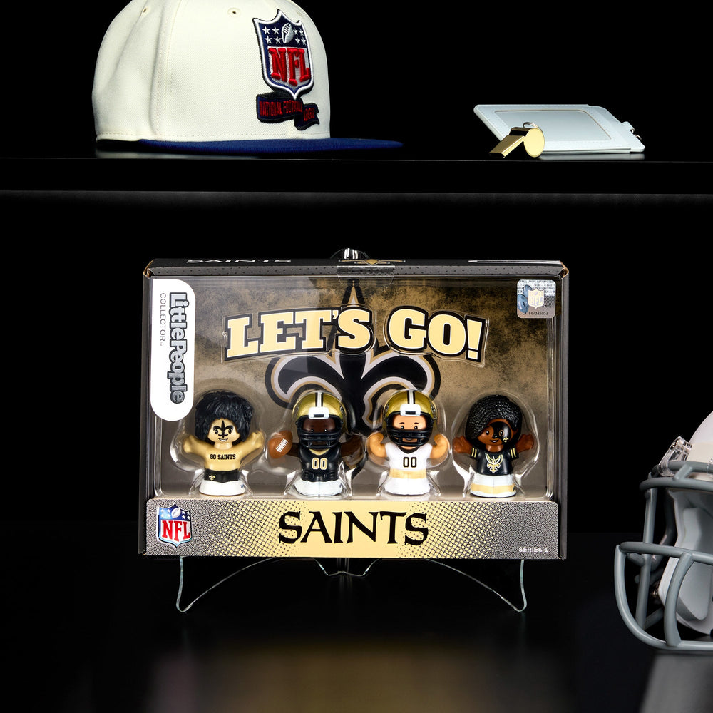Little People Collector x NFL New Orleans Saints Set