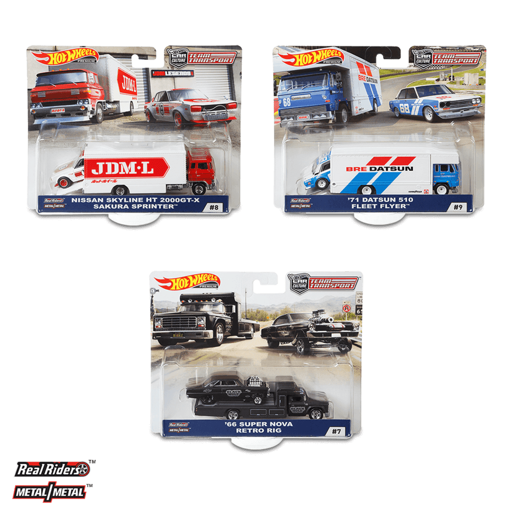 2019 Hot Wheels Team Transport D (Case-pack of 4)