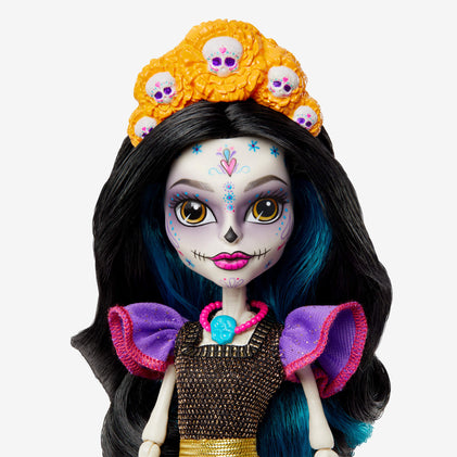 ファンデルメイデ Monster High Howliday Día De Muertos Skelita Calaveras Doll