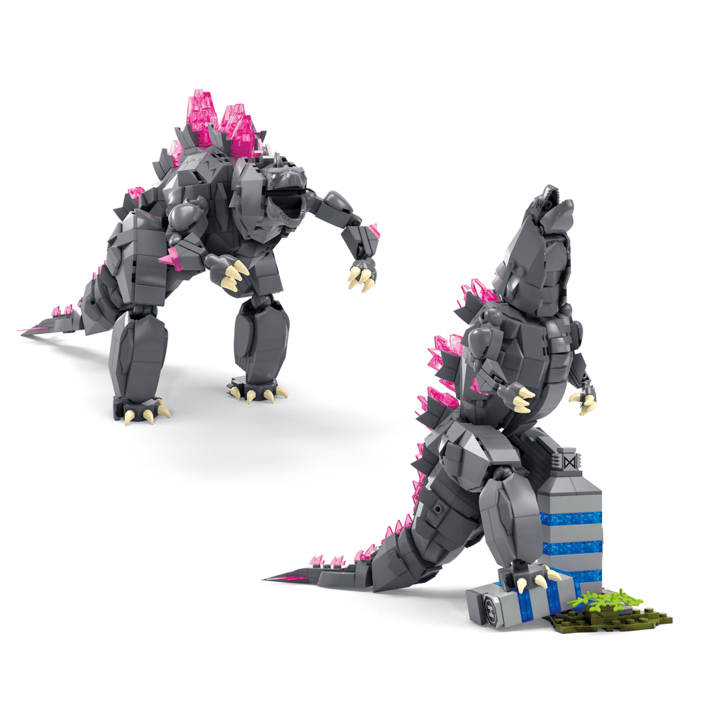 MEGA Godzilla x Kong: The New Empire Godzilla Building Set | Mattel ...