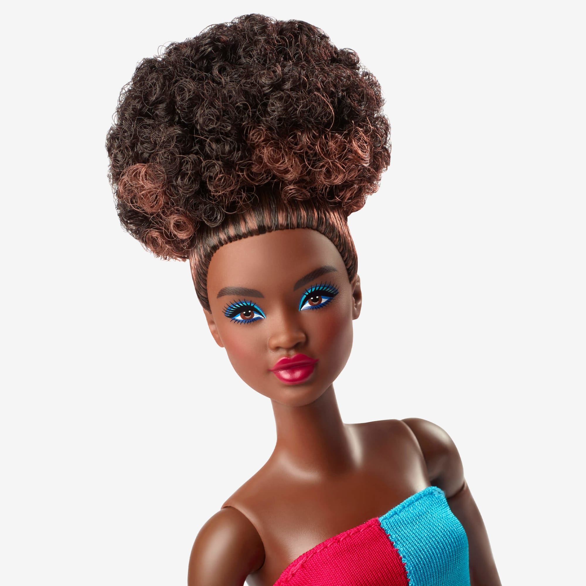 Afhængig forbi Nedrustning Barbie Looks Doll (Original, Curly Black Hair) – Mattel Creations