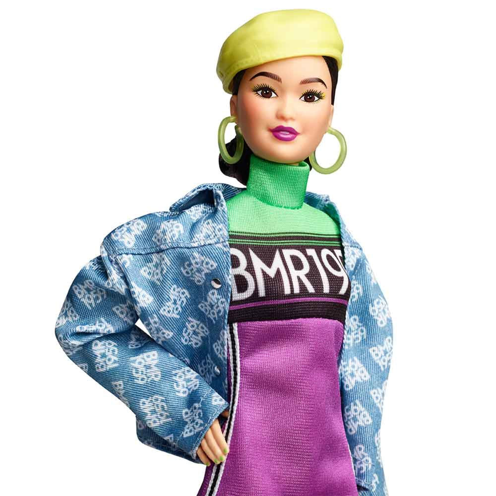 Barbie BMR1959 Doll - Neon Motocross Dress & Oversized Denim Jacket