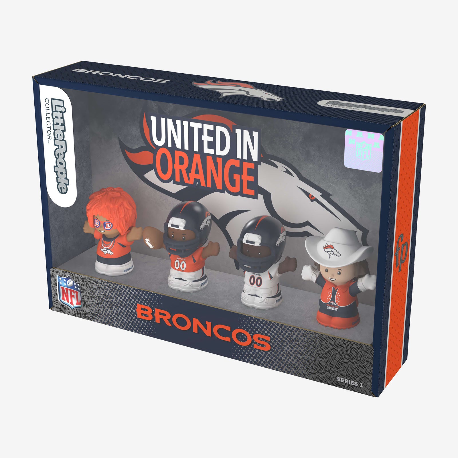 Little People Collector x NFL Denver Broncos Set