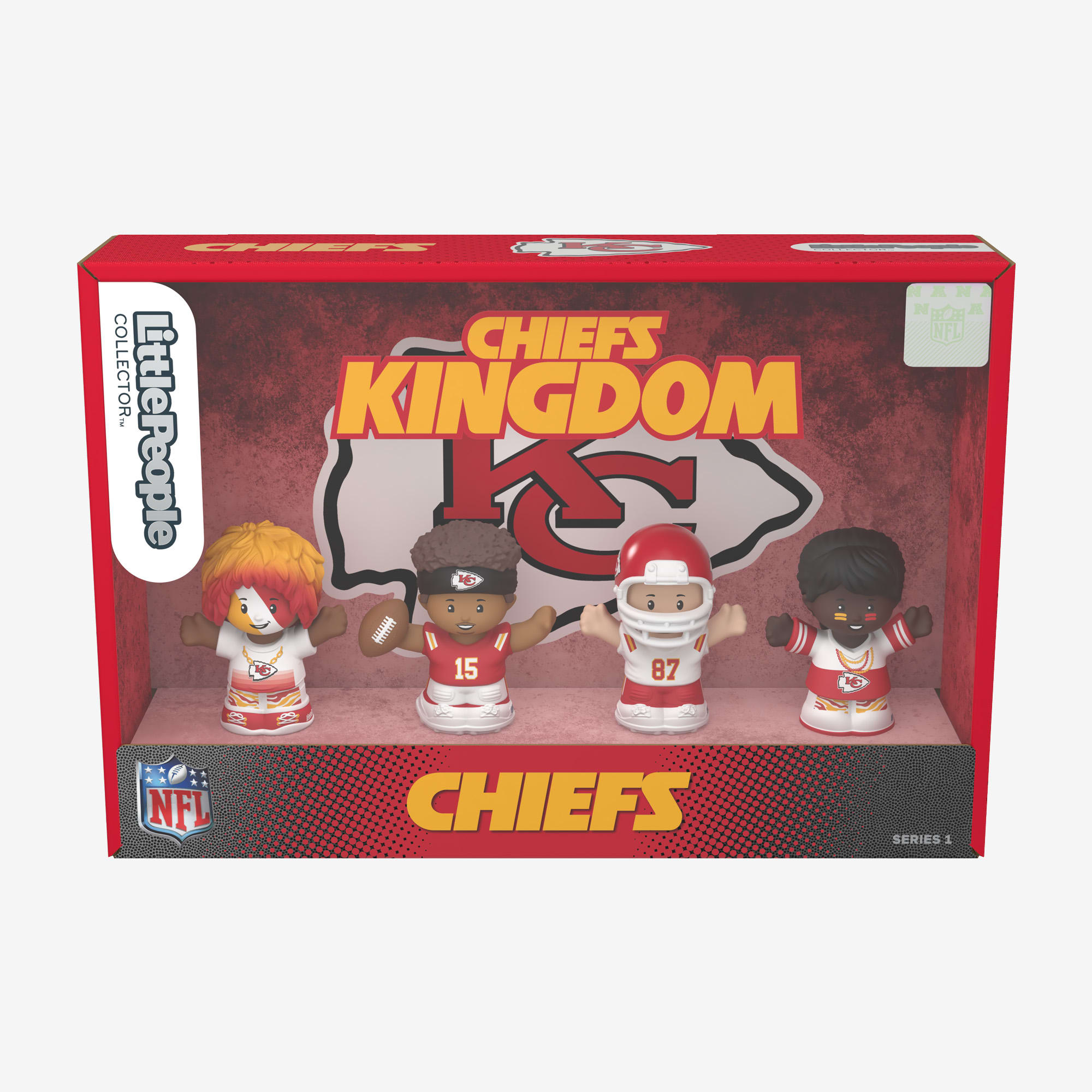 Little People Collector x NFL Kansas City Chiefs Set