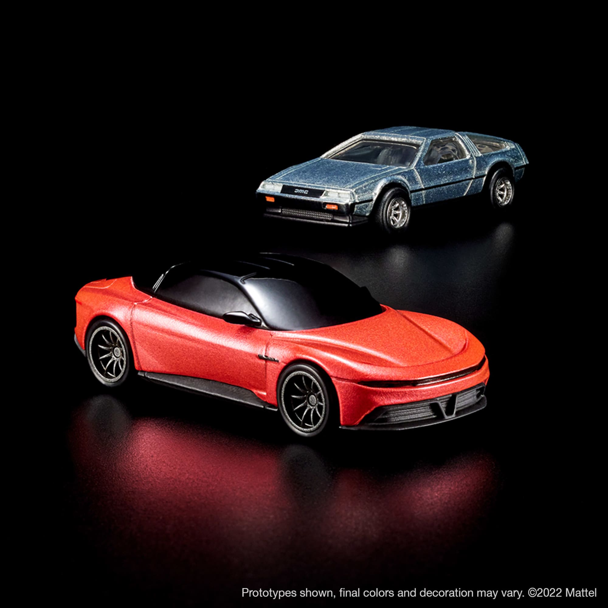 Hot Wheels x DeLorean | DMC-12 & Alpha5 Collector Set