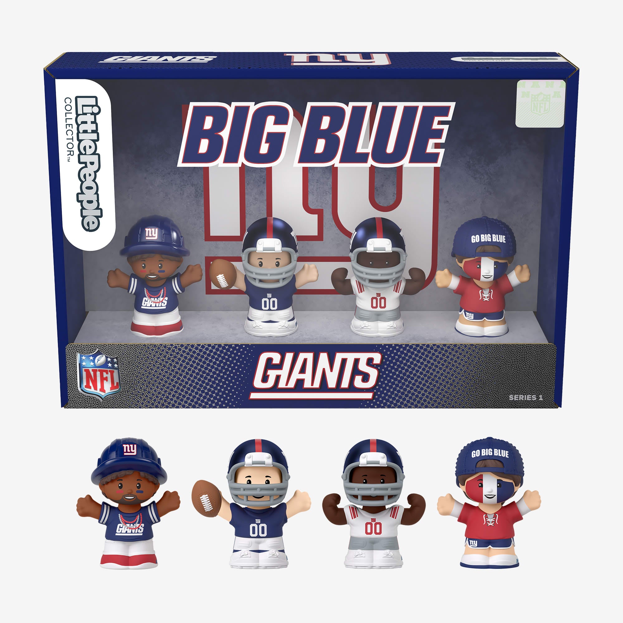 Little People Collector x NFL New York Giants Set