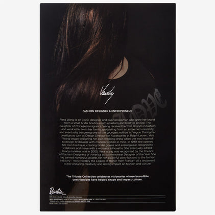 Barbie Tribute Collection Vera Wang Barbie Doll