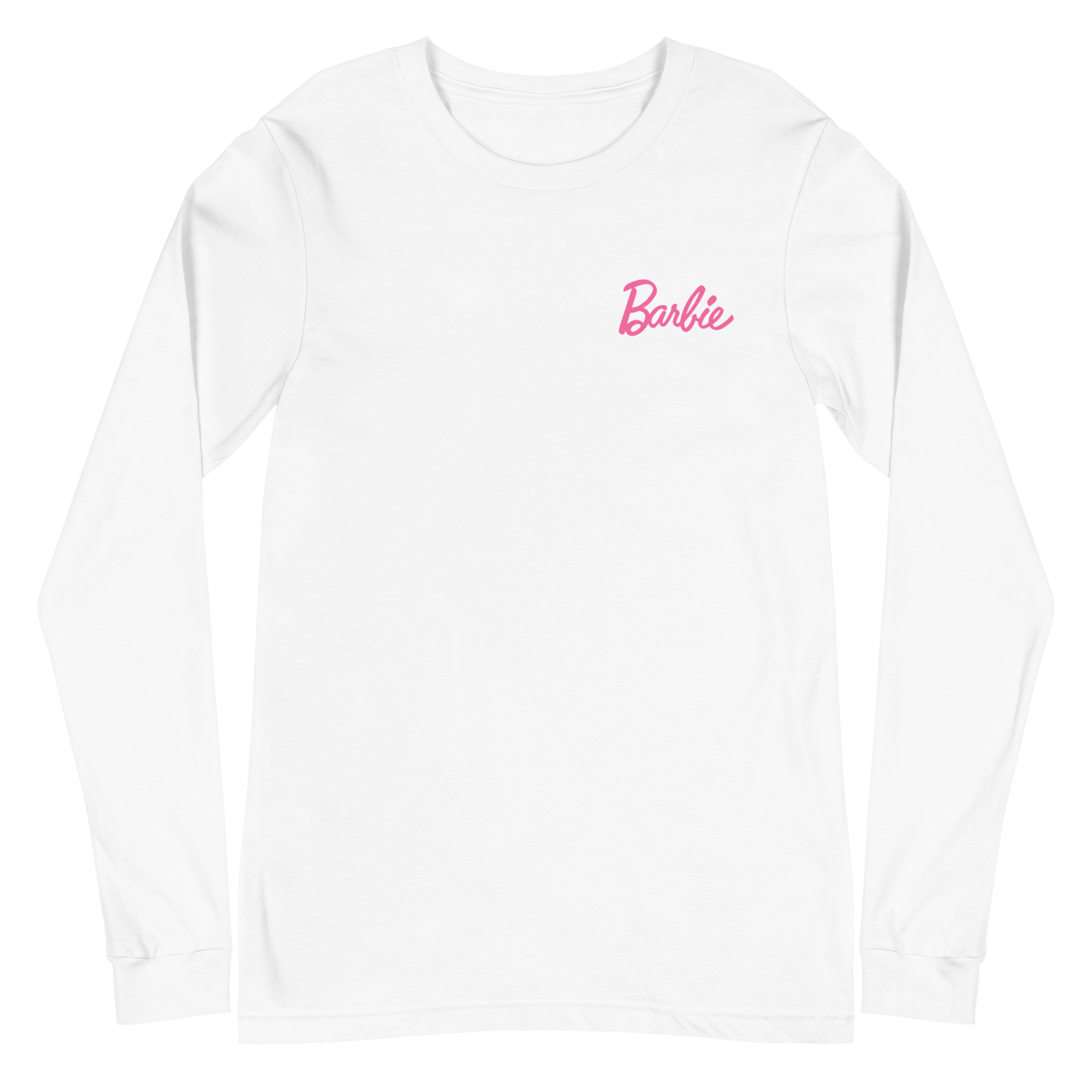 White best sale barbie logo