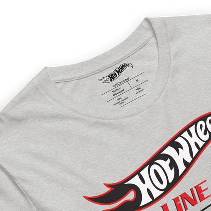 Hot Wheels® Red Line Club® 20th Anniversary Silhouette Logo – Heather Grey Shirt