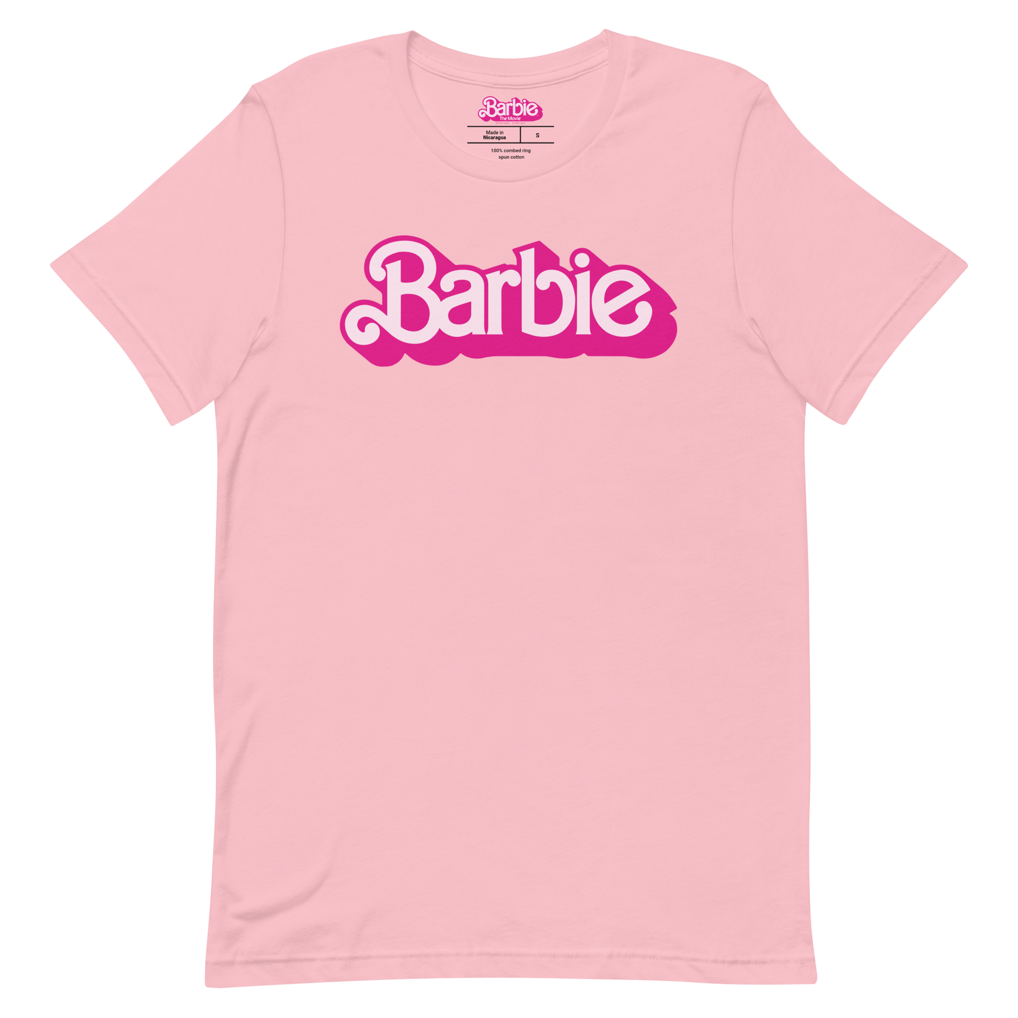 Barbie The Movie Logo Pink Tee