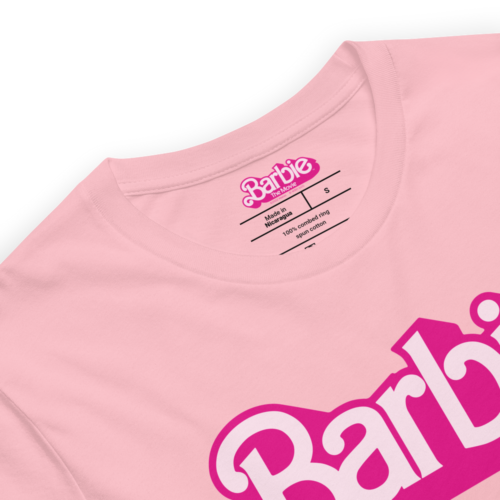 Barbie The Movie Logo Pink Tee – Mattel Creations