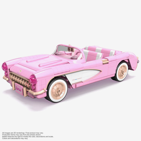 MEGA Barbie The Movie '56 Corvette Stingray Collector Building Set