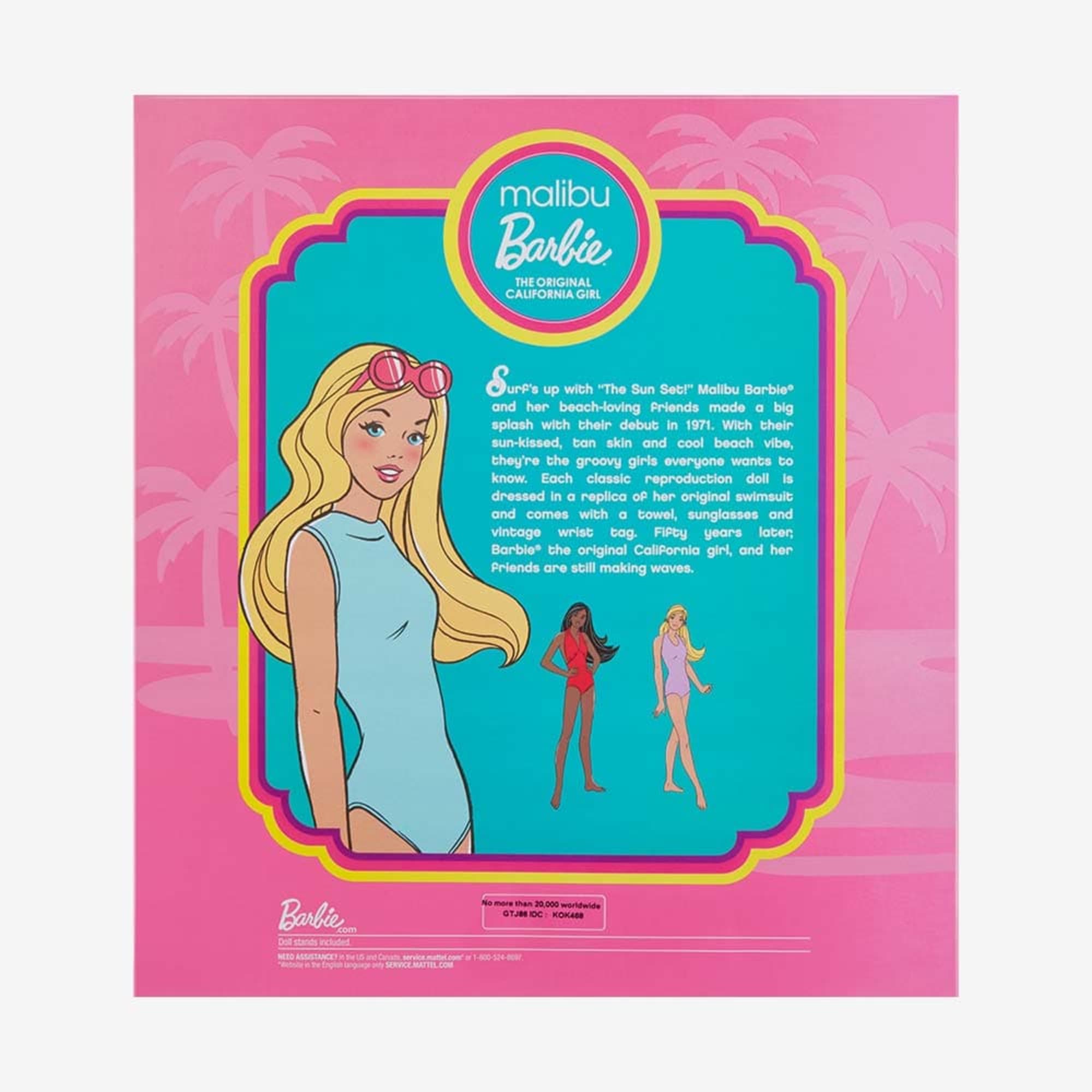 Malibu Barbie Surf Shop - With Sweep Option – Fancy Fabric & Props