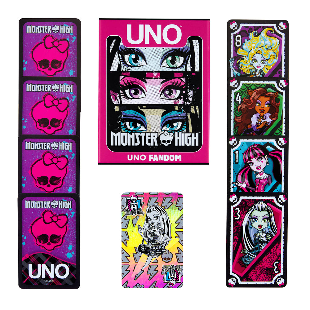 UNO Fandom Monster High Game Deck