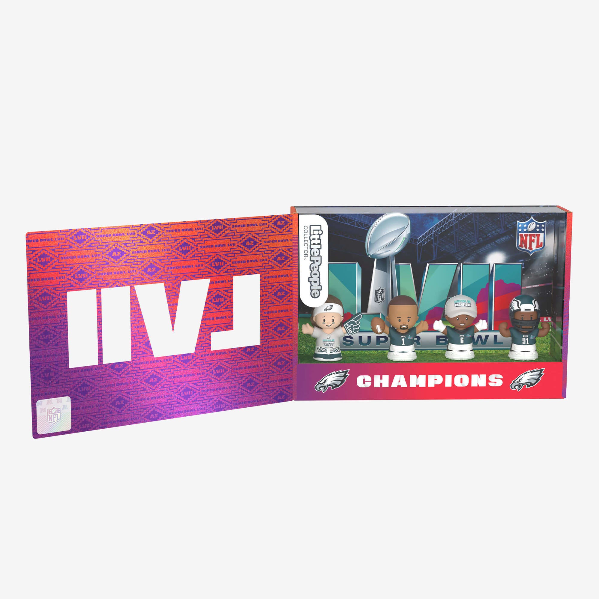Little People Collector Super Bowl LVII Champions Set Philadelphia Eag –  Mattel Creations