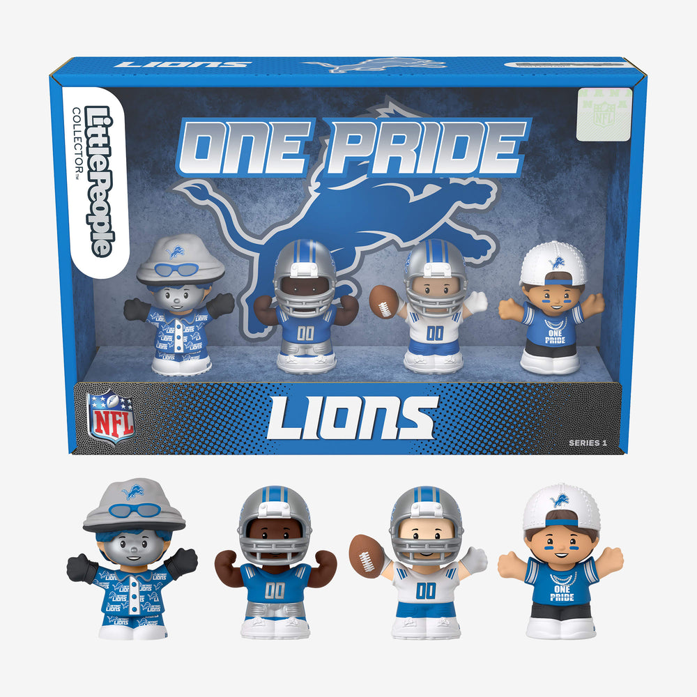 Little People Collector x NFL Detroit Lions Set
