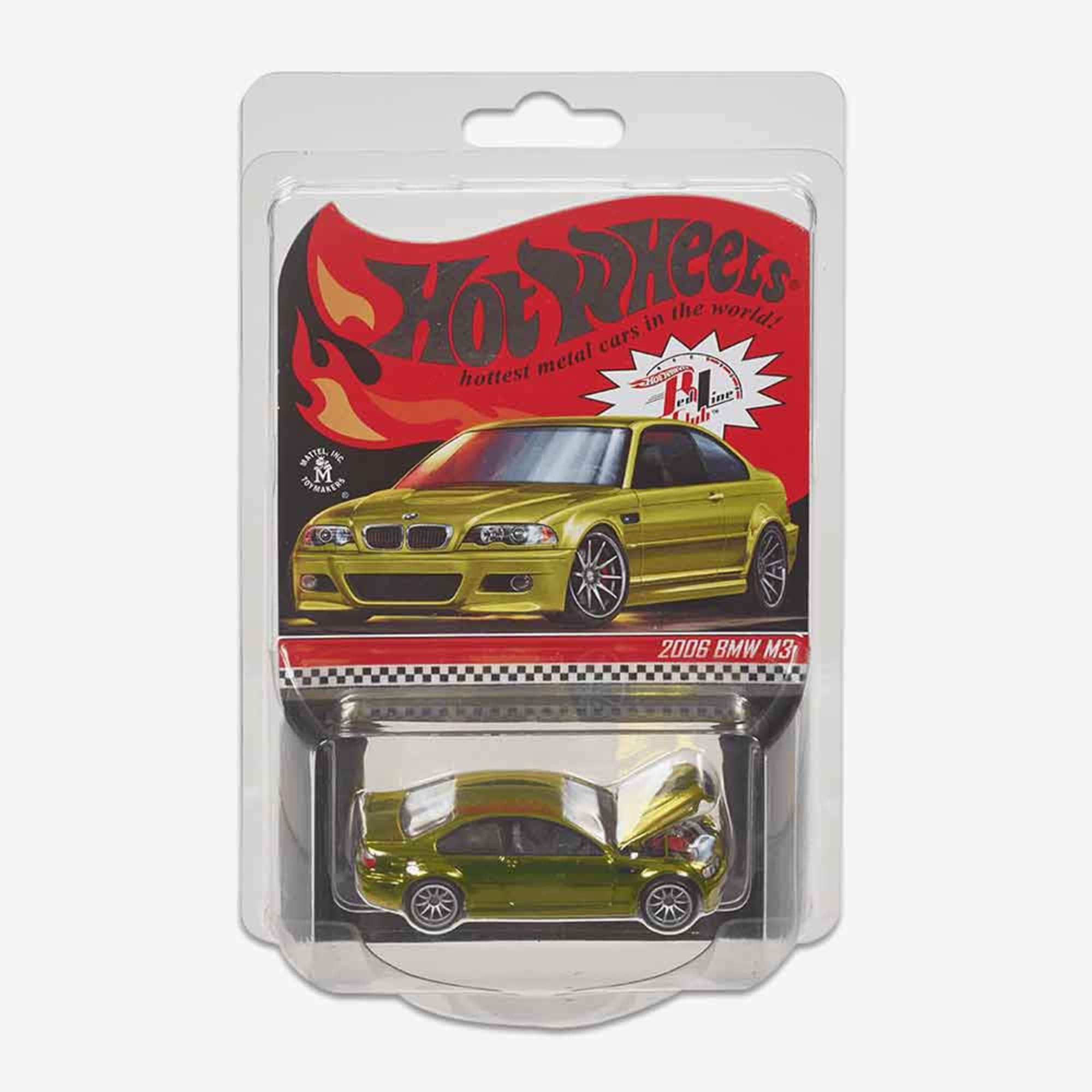 Hot Wheels 2006 BMW M3 - RLC 2021 Red Line Club Exclusive HWC Hot Wheels 2006 BMW M3 - RLC 2021 Red Line Club Exclusive HWC