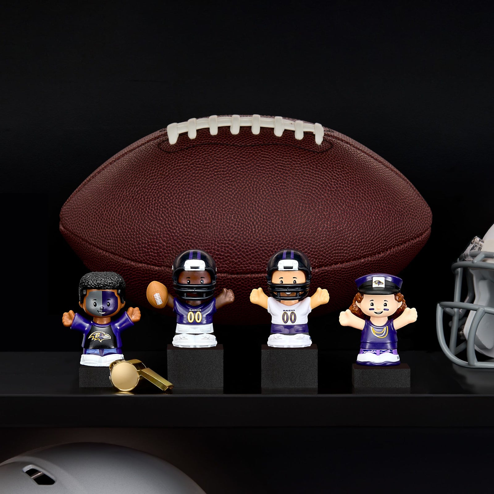Little People Collector x NFL Baltimore Ravens Set