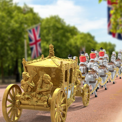 Matchbox Collectors Coronation Gold State Coach