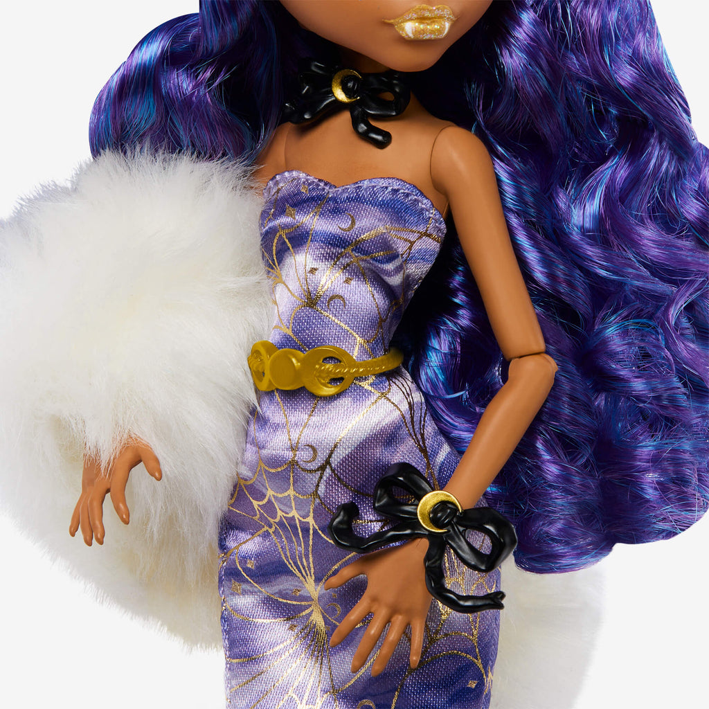 Monster High Clawdeen Wolf 13 wishes Doll with Dress From Mattel Nice Hair