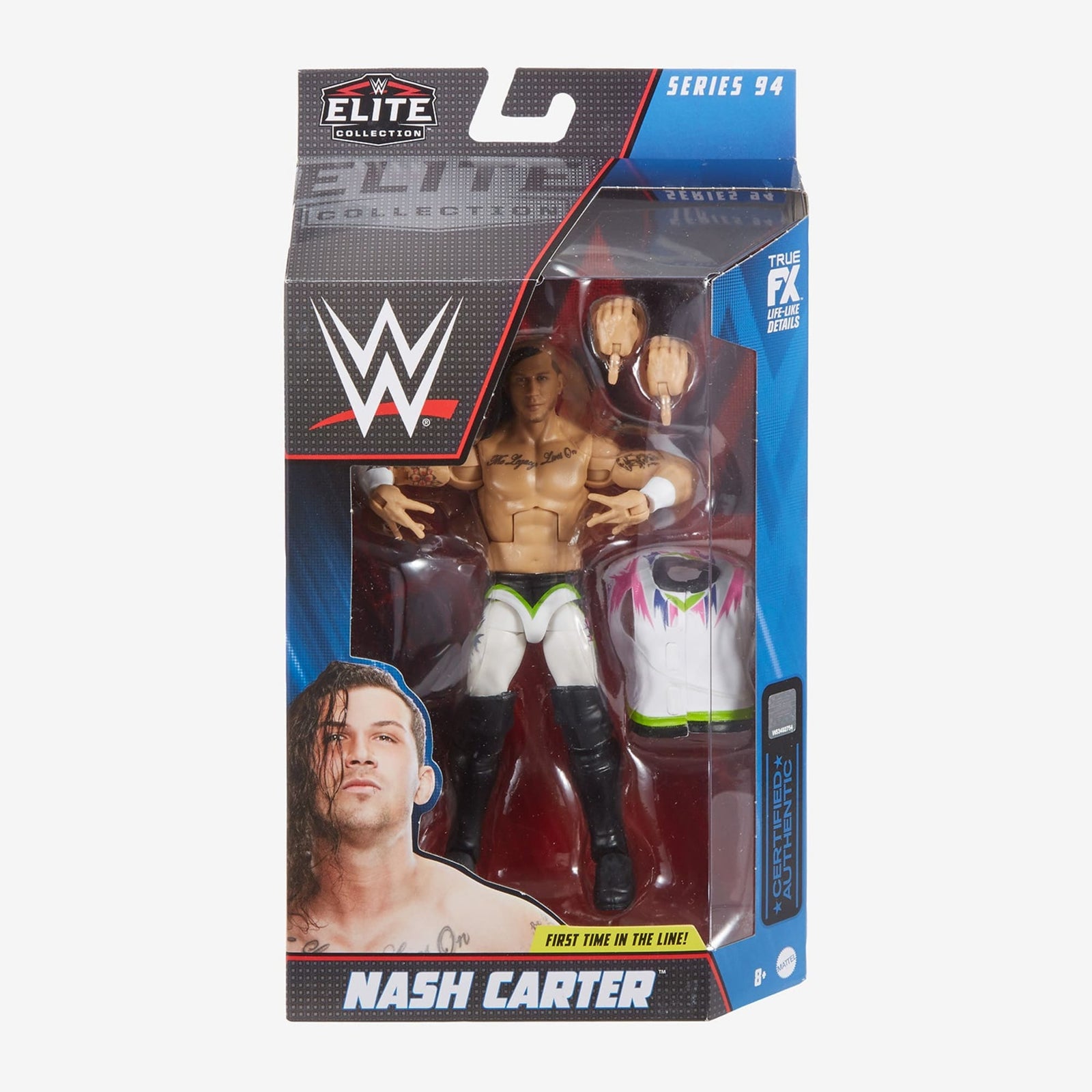 WWE Nash Carter Elite Collection Action Figure