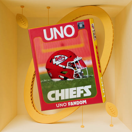 UNO Fandom NFL Kansas City Chiefs Game Deck