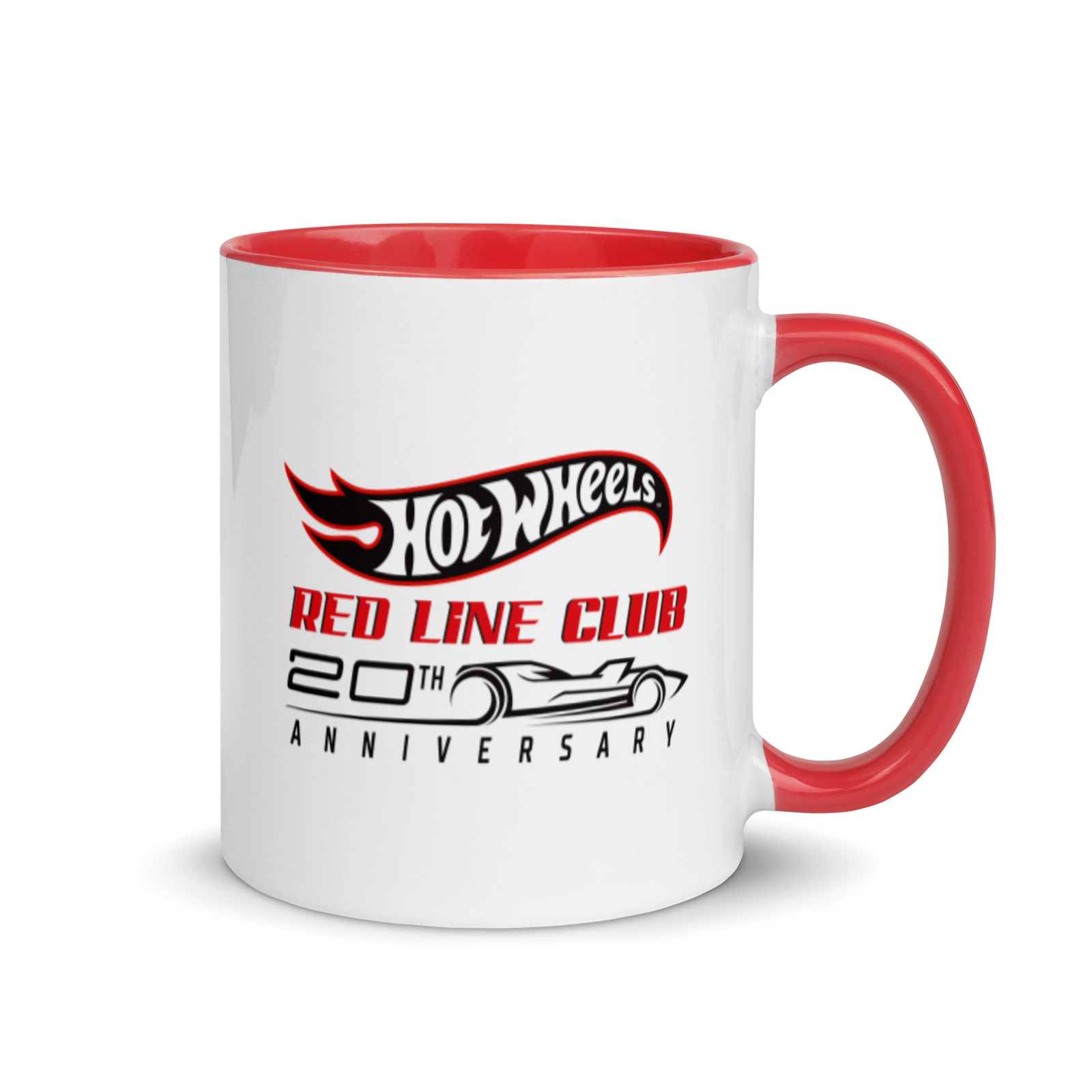 Hot Wheels® Red Line Club® 20th Anniversary Silhouette Logo Mug