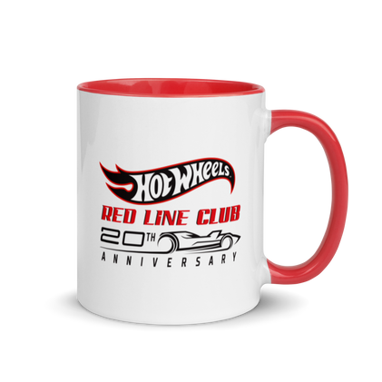 Hot Wheels® Red Line Club® 20th Anniversary Silhouette Logo Mug