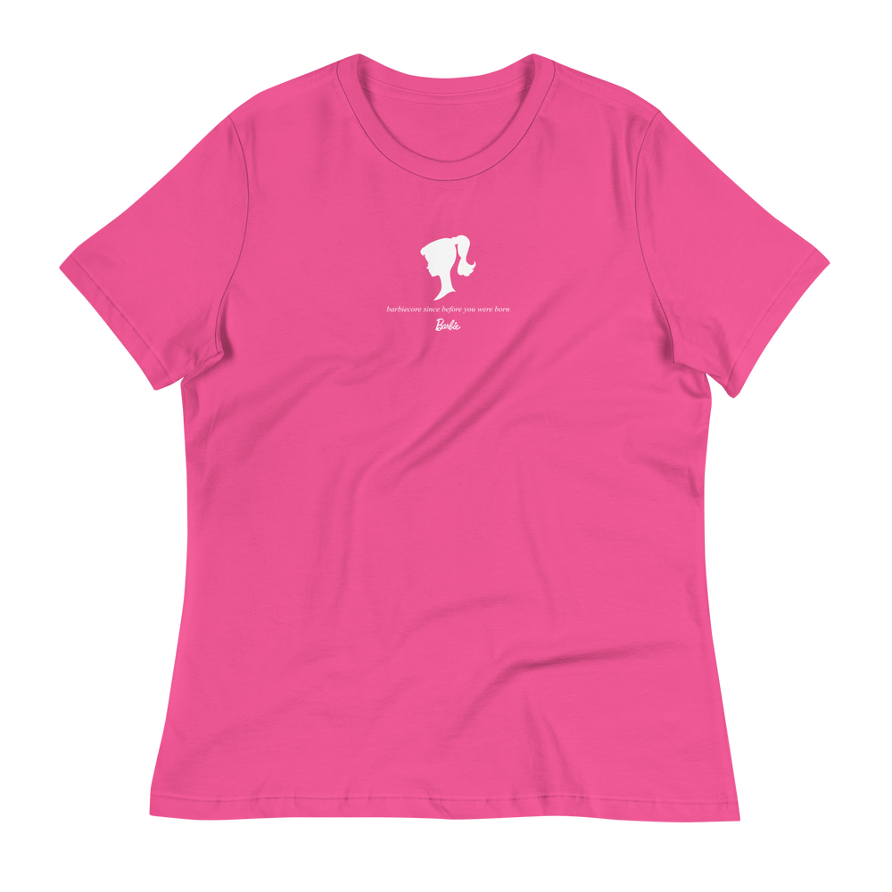 Barbiecore™ Since Before You Were Born Logo Women's Relaxed T-Shirt