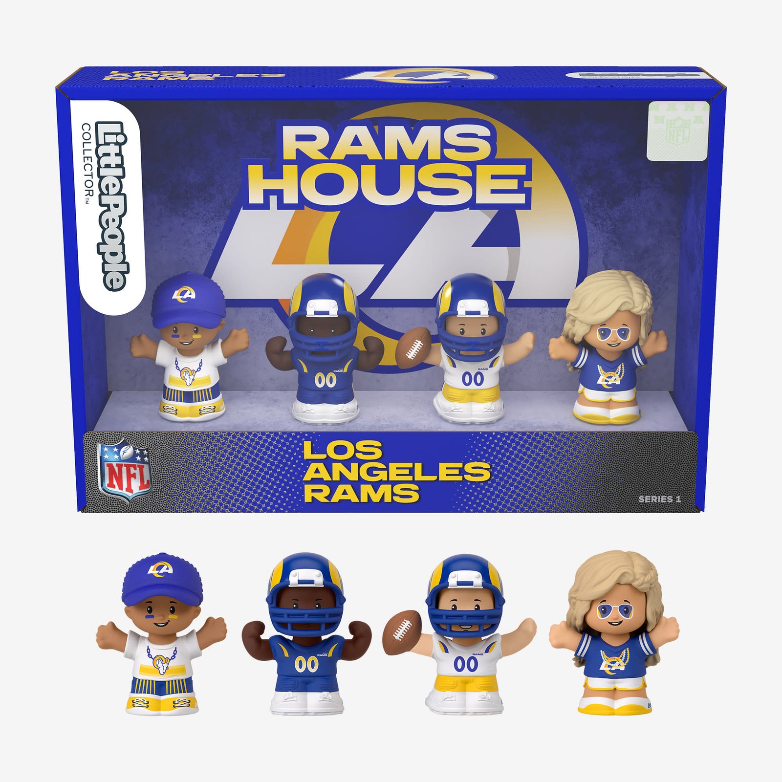 Little People Collector x NFL Los Angeles Rams Set