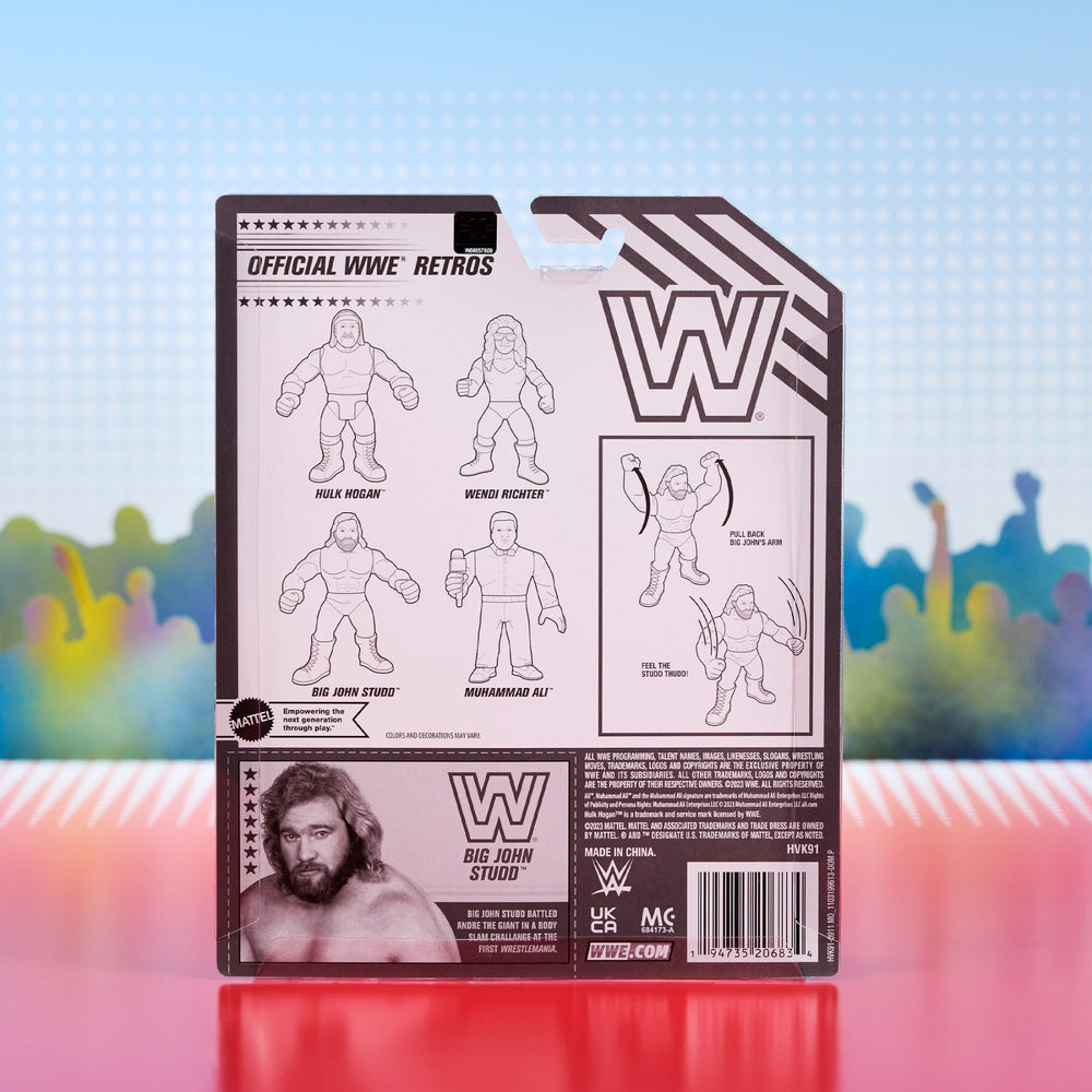 WWE Retros Action Figure 4-Pack Bundle