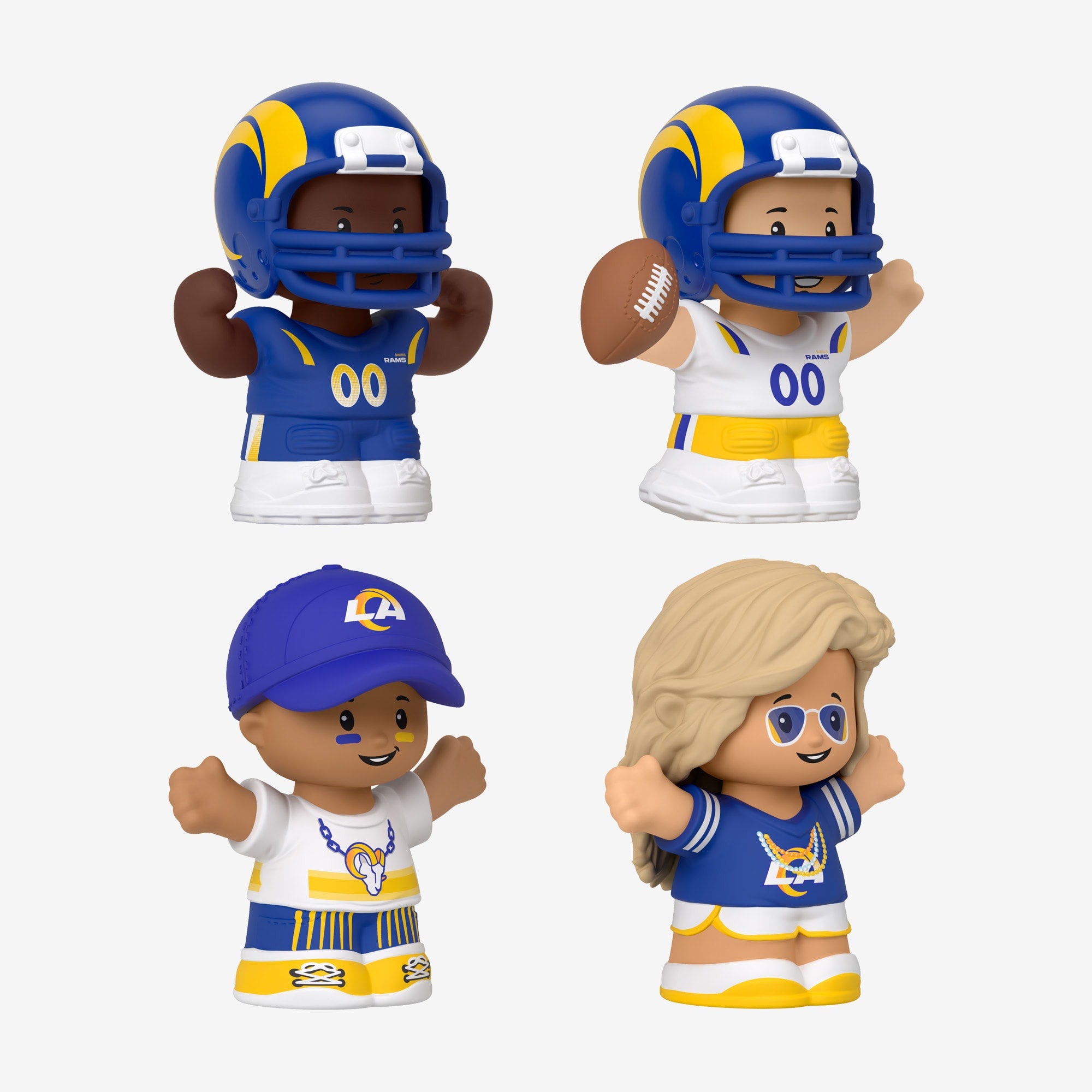 Little People Collector x NFL Los Angeles Rams Set