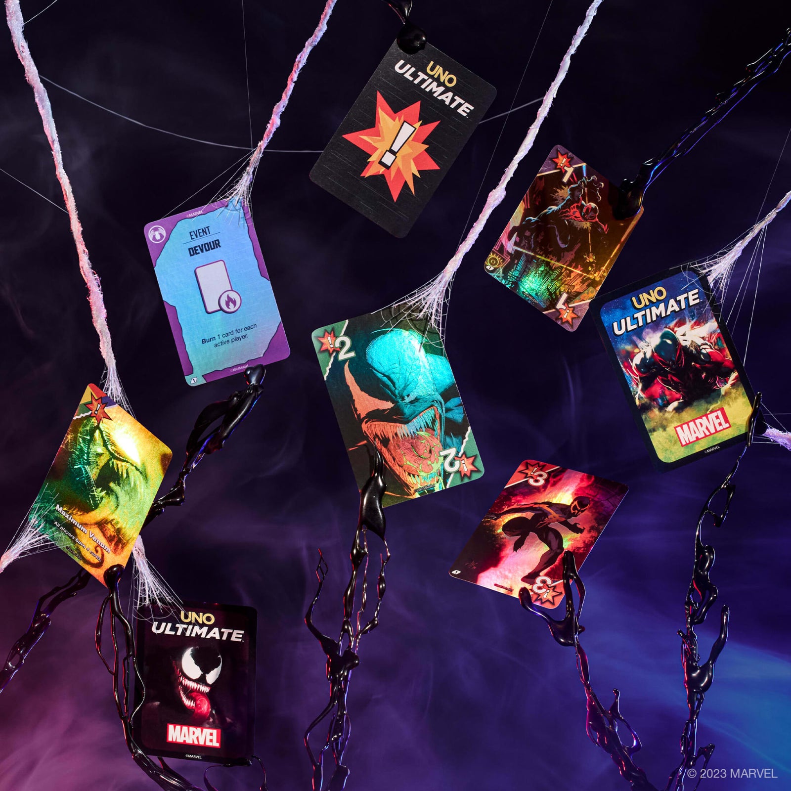 UNO Ultimate Marvel Spider-Man 2099 vs. Venom Add-On 2-Pack